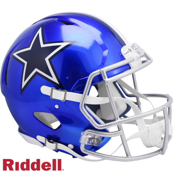 Dallas Cowboys Helmet Riddell Authentic Full Size Speed Style FLASH Alternate For Discount